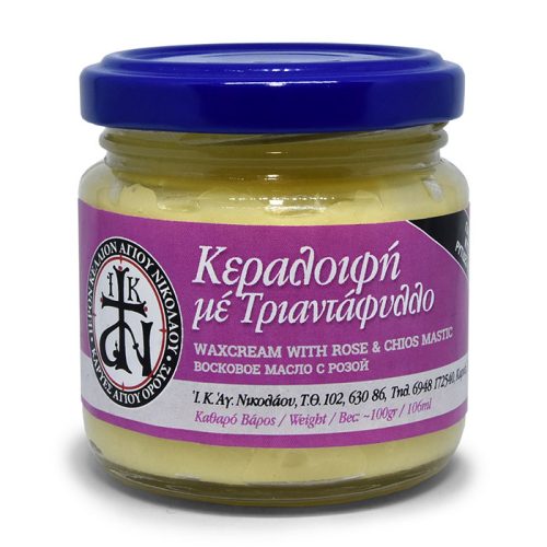 κηραλοιφή με τριαντάφυλλο